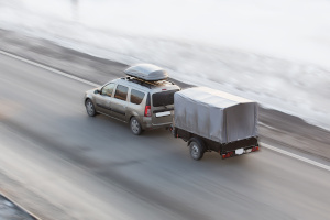 21 km/h zu schnell: Mit Anhänger ist das teurer.