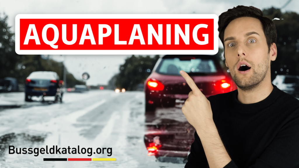 Was sollten Sie bei Aquaplaning tun?