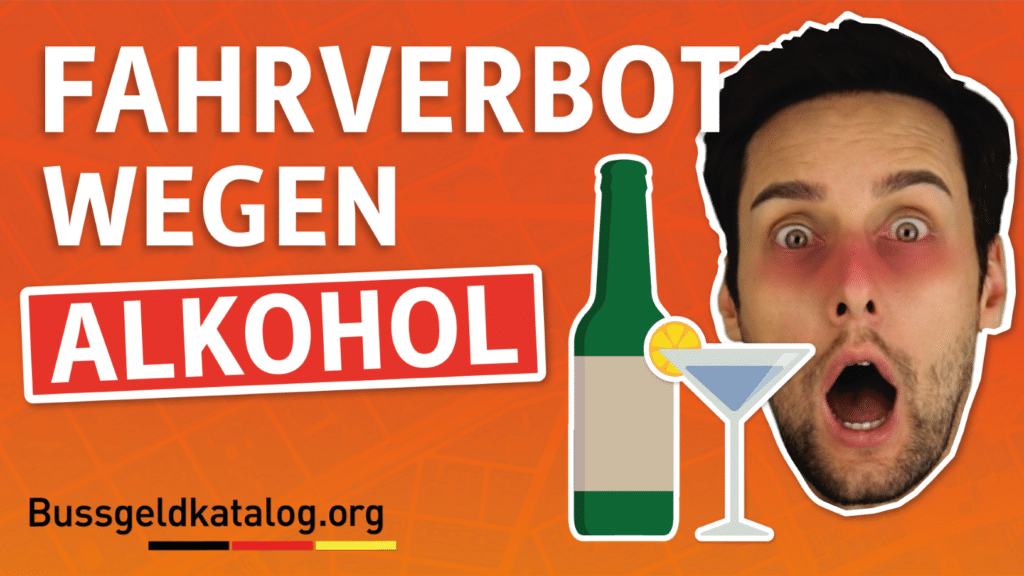 Dieses Video erklärt alles zum Fahrverbot wegen Alkohol am Steuer!