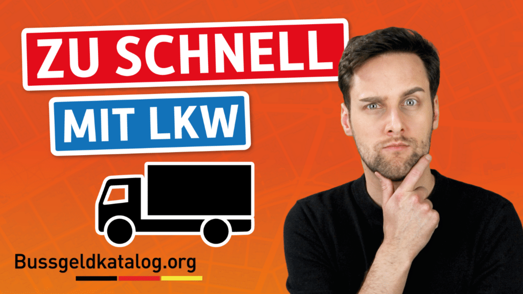 Zu schnell mit dem Lkw gefahren und geblitzt? Dieses Video erklärt die Konsequenzen